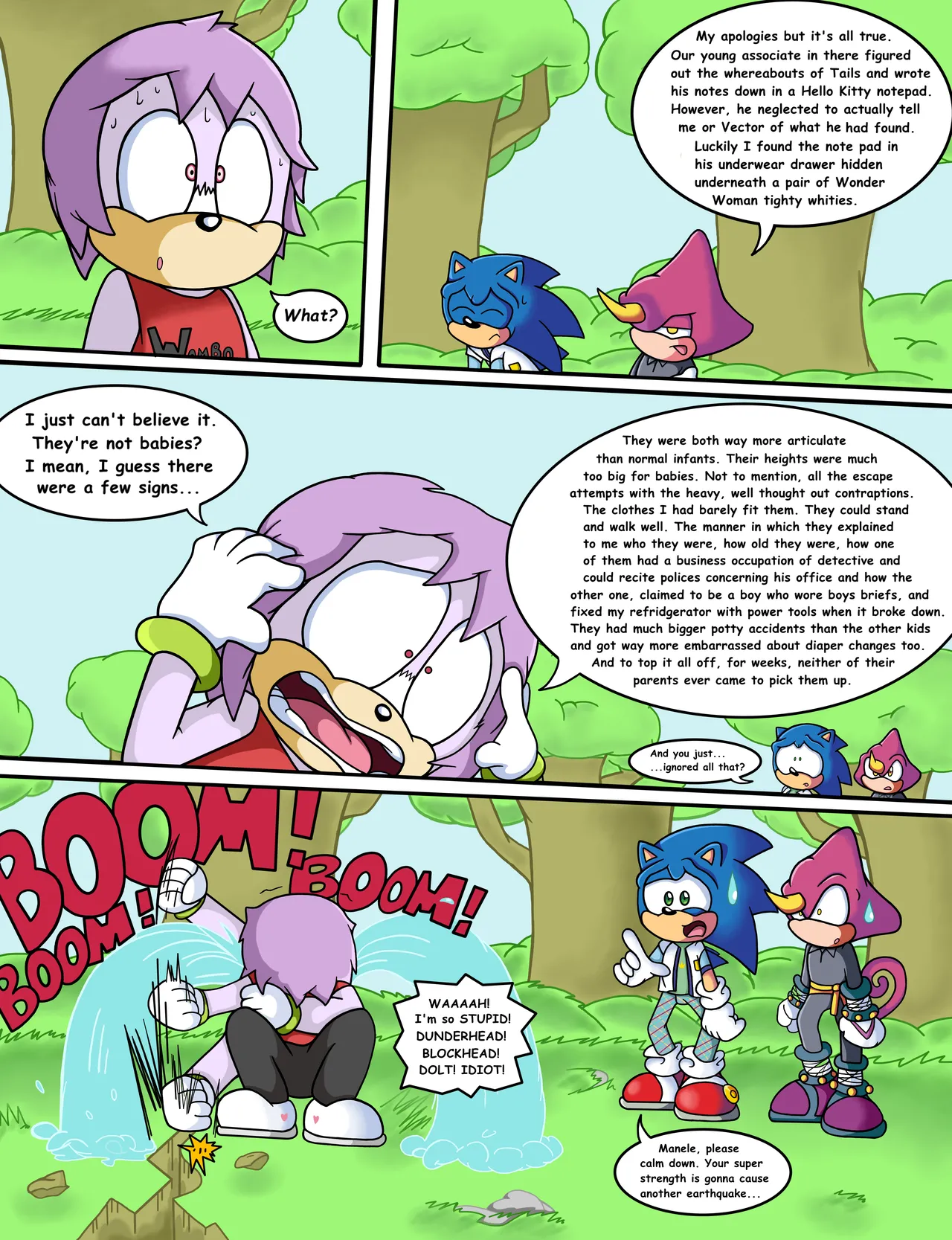 Tails and Charmy's Daycare Daze! page 6 full