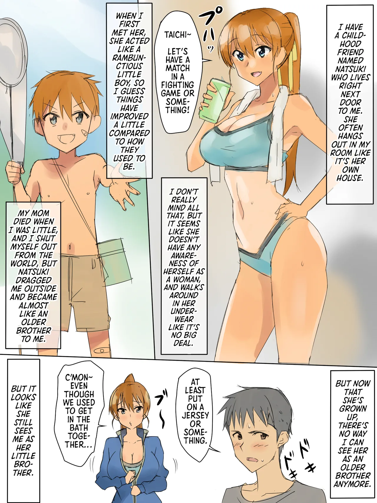 A Story About Using Hypnosis to Make the Childhood Friend Who Was Like an Older Brother to Me into My Lover page 2 full