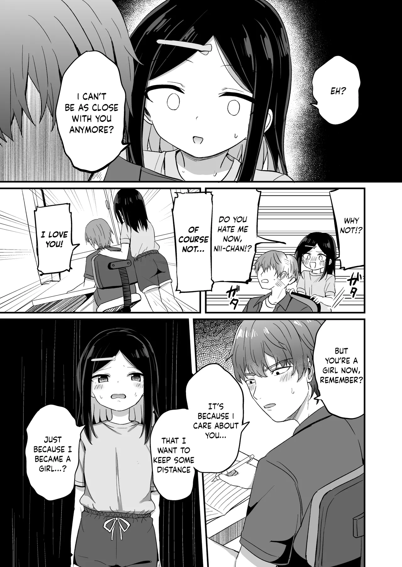 Giri no Otouto ga TS shita noni Kyorikan ga Kawaranakute Yabai!? page 4 full