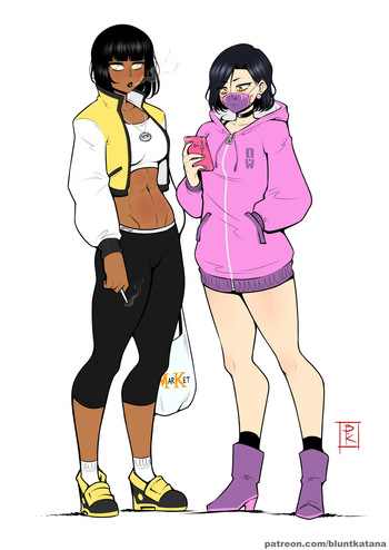 [Blunt-Katana] Tanya & Mil (ongoing) cover