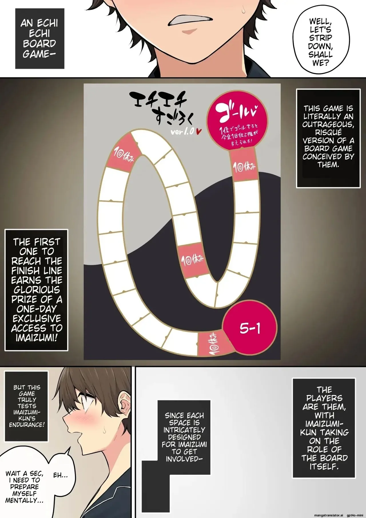 Imaizumi Brings All The Gyarus To His House 7 + Bonus page 4 full