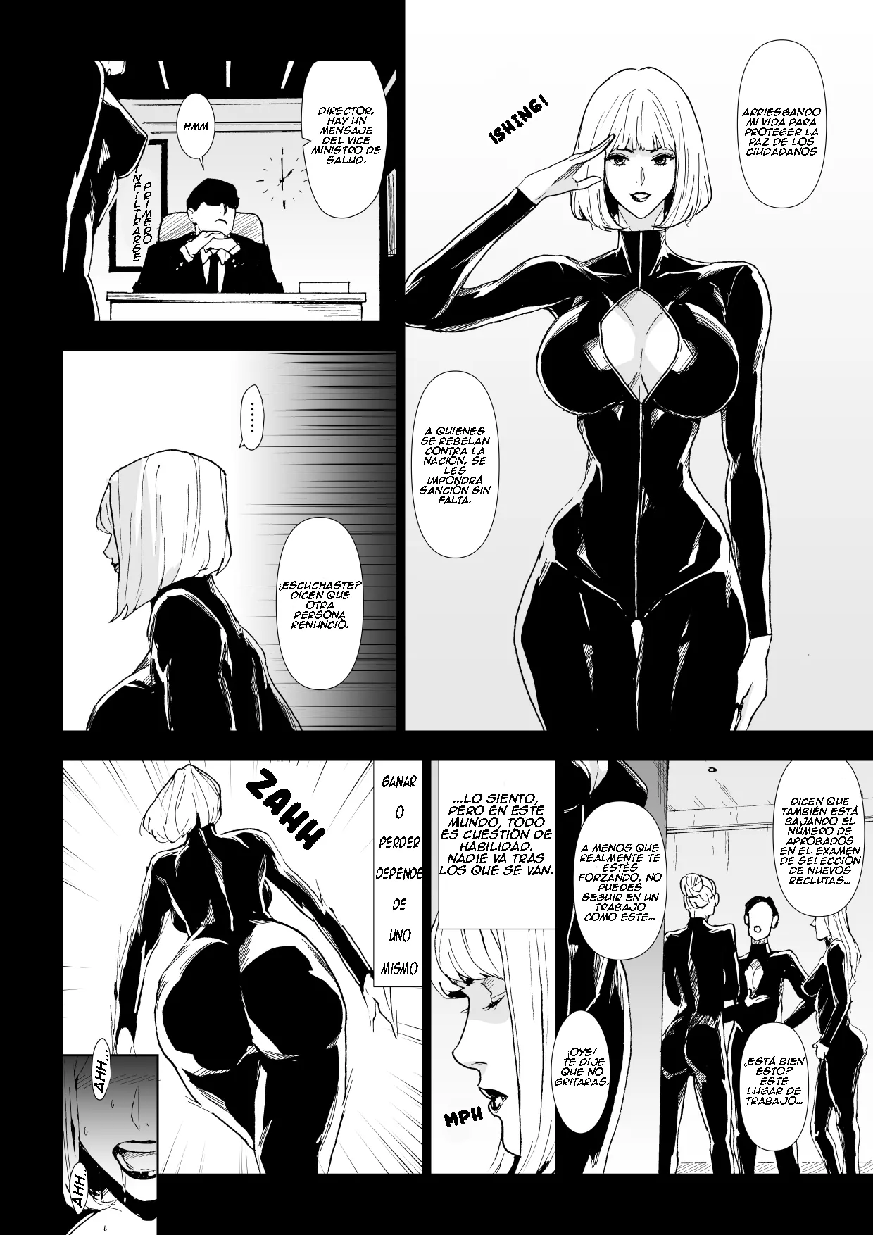 Derrota de la agente infiltrada de Ryosen page 9 full