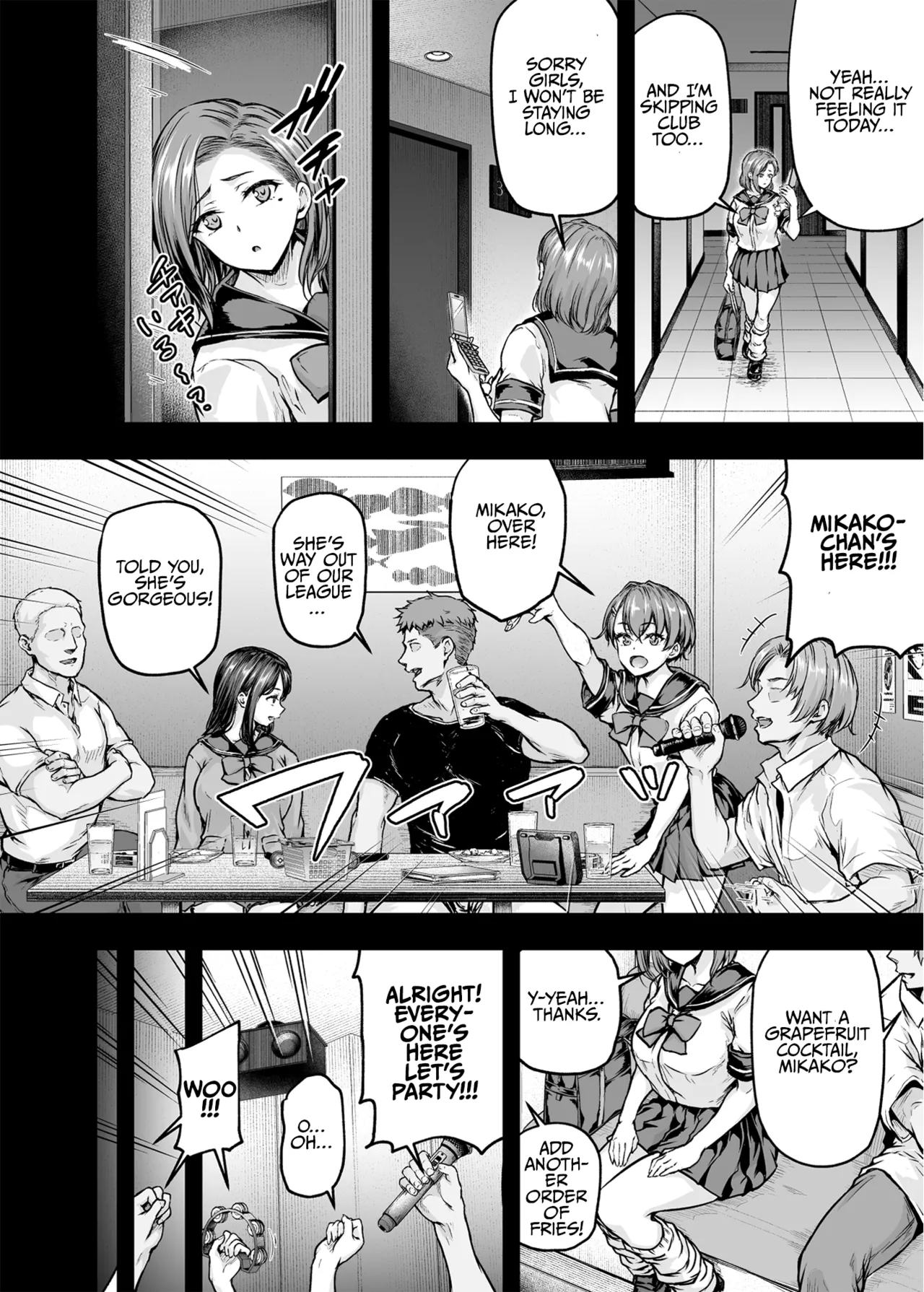 Mama ga Muchuu na Musume no Kareshi 2 - Kono Chinpo wa Kyouikujou Yoroshikunai node Mama ga Shori Shimasu. | Mom's obsessed with her Daughter's Boyfriend 2 page 8 full
