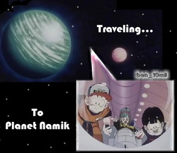 Traveling to Planet Namik