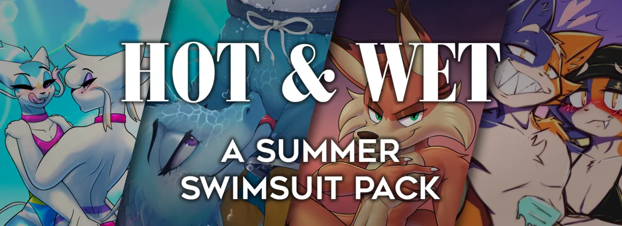 Hot & Wet: A Summer Swimsuit Pack page 1 full