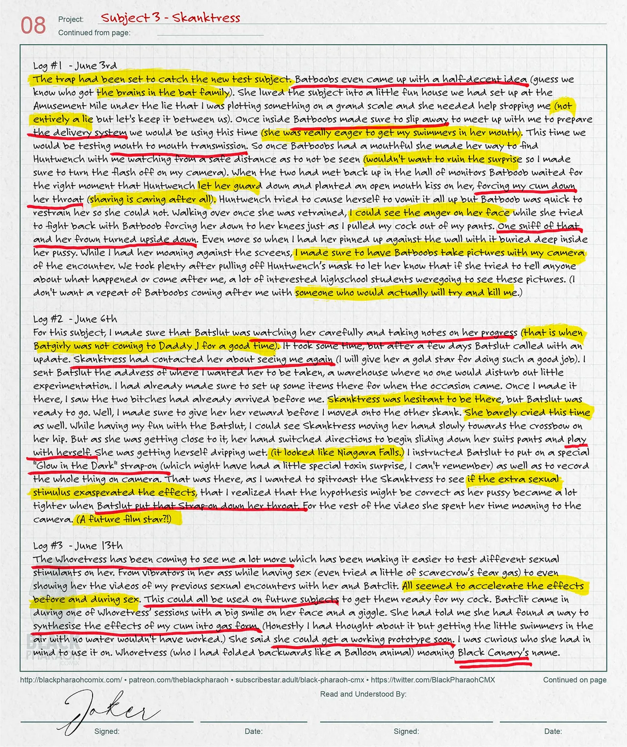 Pages of Mad Obsession page 10 full