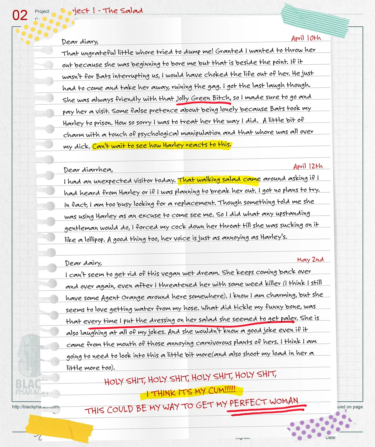 Pages of Mad Obsession page 4 full