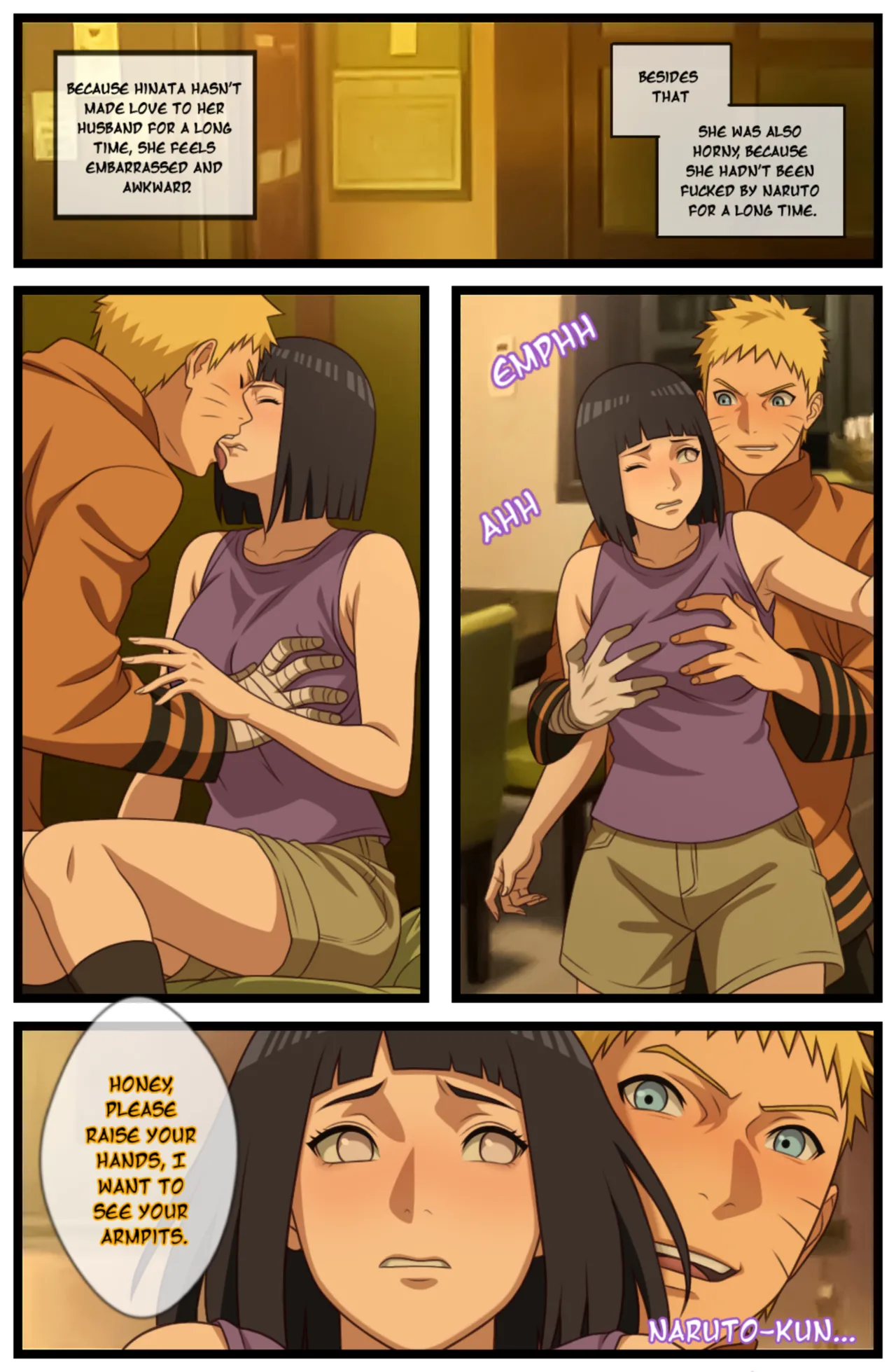 Hinata KUNOICHI HUNTER REMAKE PART 1 page 3 full