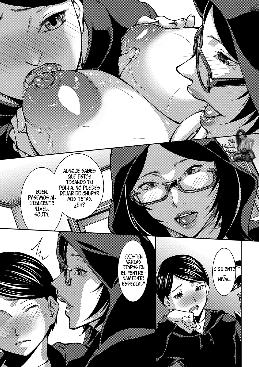 Onee-chan no Hiwai na Kyonyuurin | Las Obscenas Enormes Areolas De Mi Hermana Mayor page 12 full