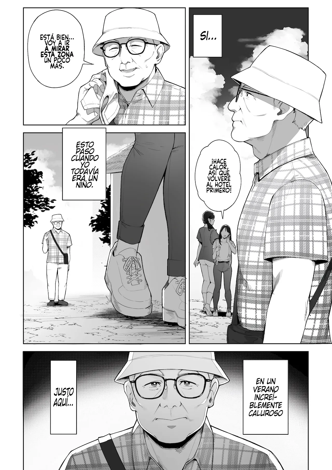 Ano no Mukou no Atsui Natsu｜Un Verano Caluroso Más Allá del Agujero page 6 full