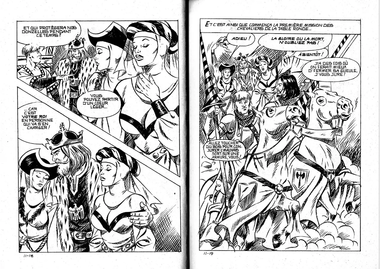 Joyeuses Story 11 - Daphné et le Roi Arthur page 12 full