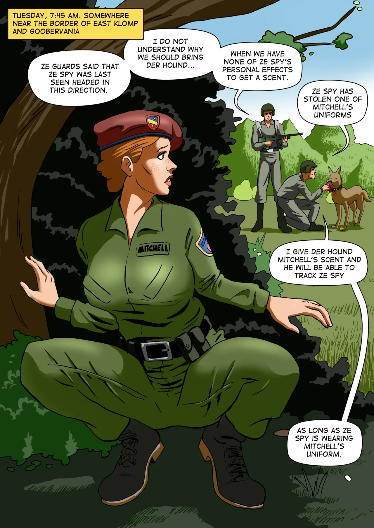 Ze Spy page 1 full