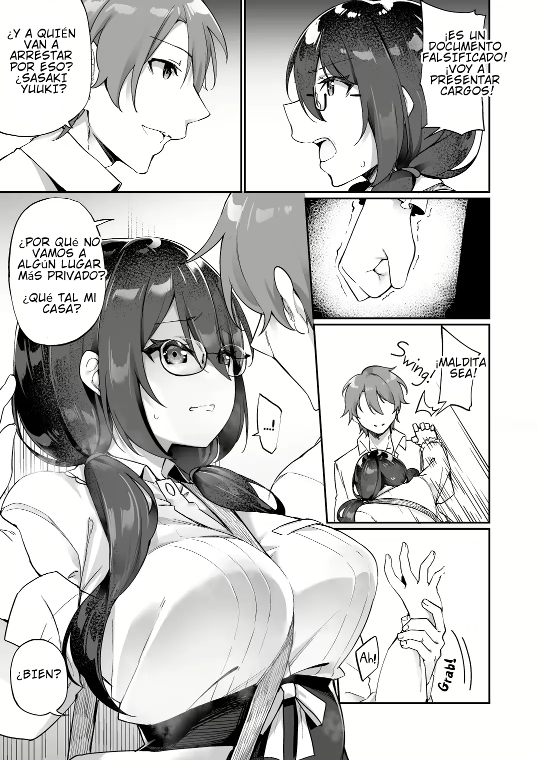 Boku no Koe o Kiku dake de Hatsujou Shichau Yandere Kyonyuu Kouhai ni Karada o Irekaerarete Shimatta! page 10 full