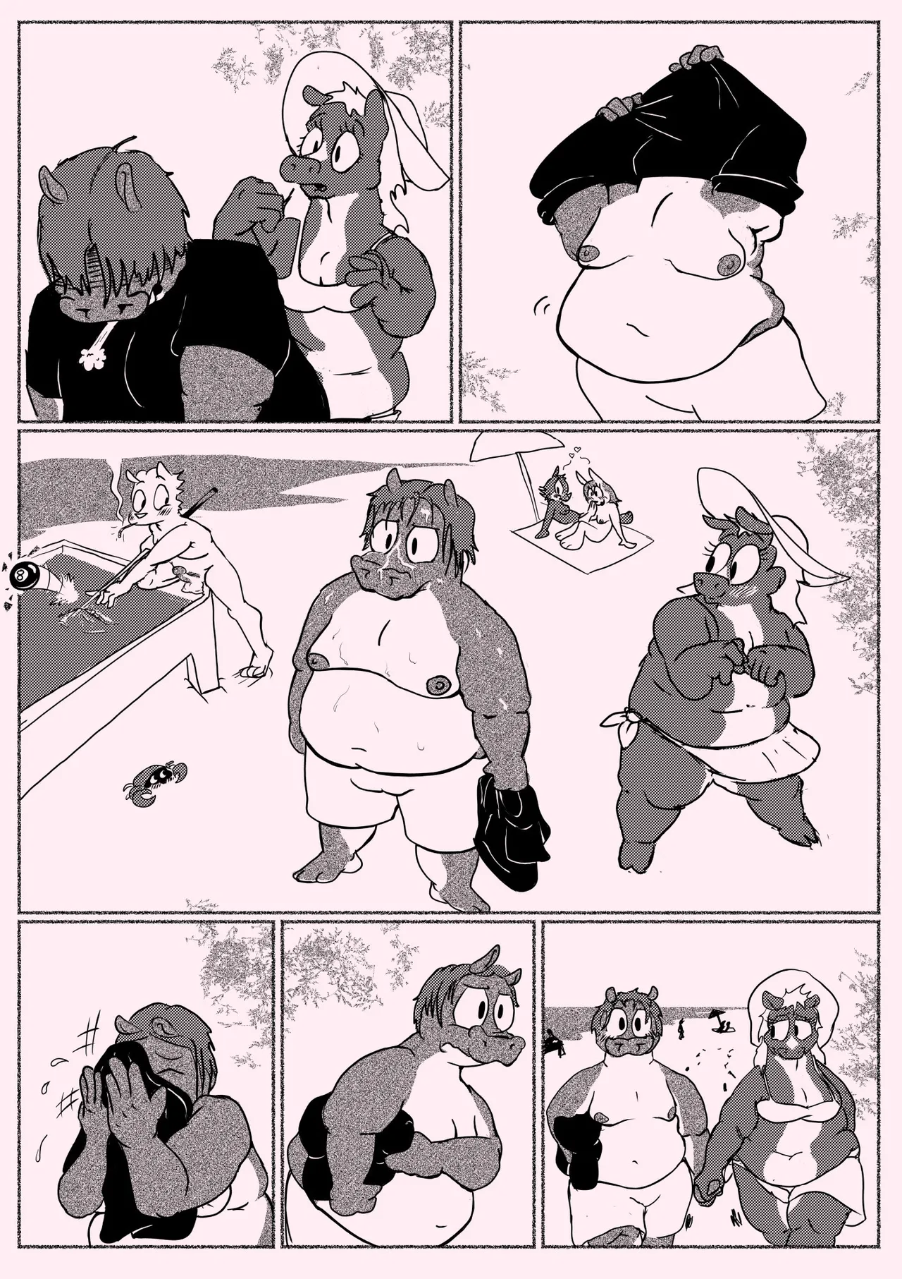 Beach Comic page 8 full