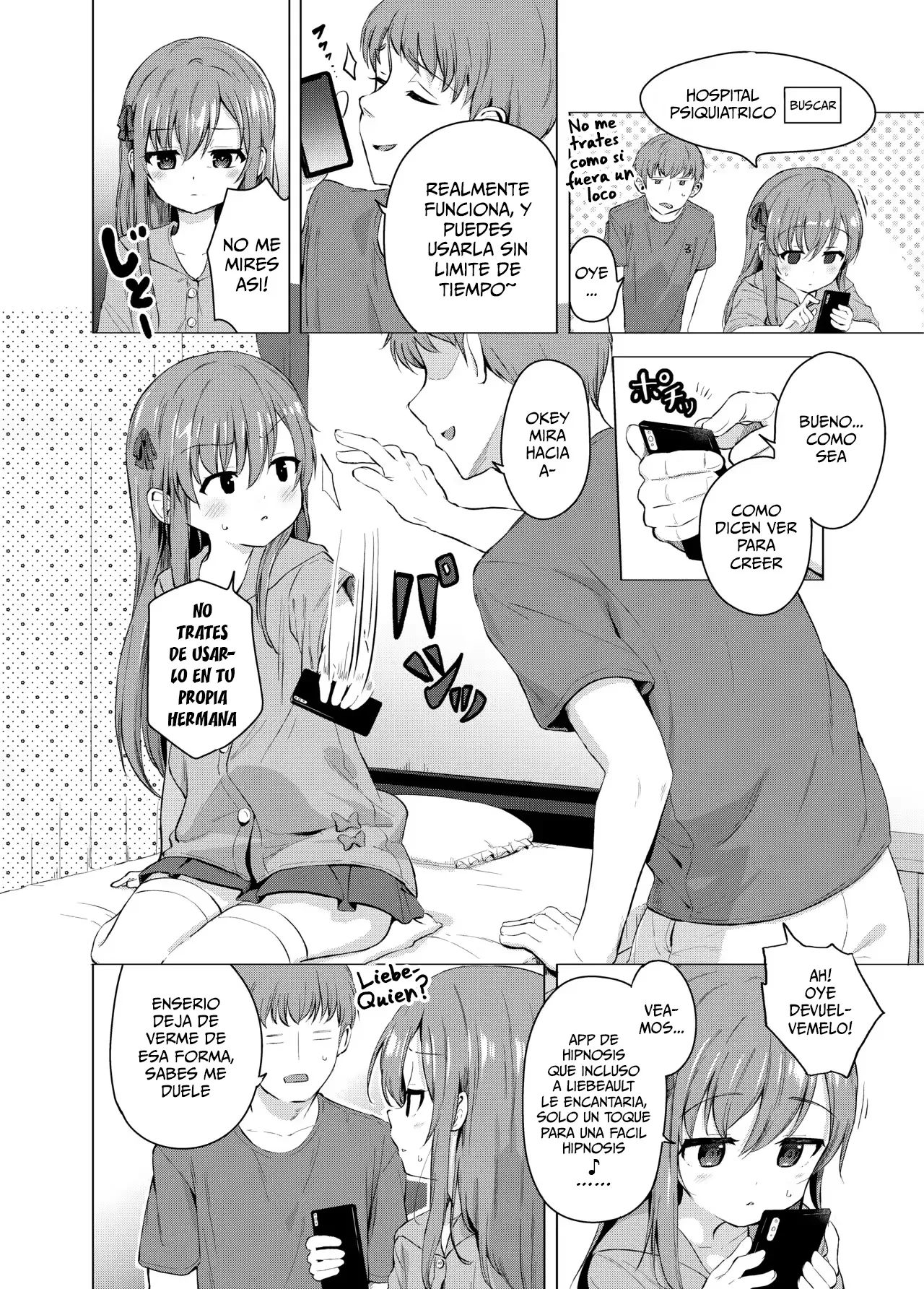 Imouto to Saimin Appli wa Tsukaiyou | Mi Hermanita Menor y la Estrategia de la App de Hipnosis page 4 full