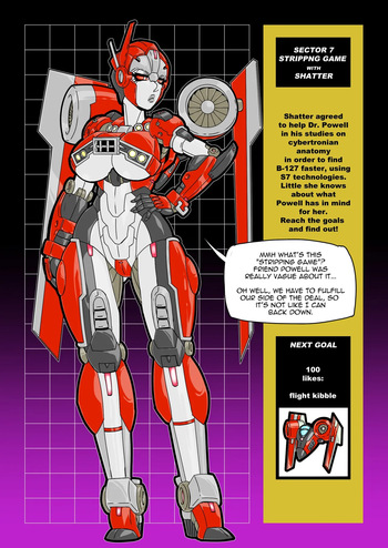 [MAD-Project] Shatter's Strip Game (Transformers) (Ongoing) cover