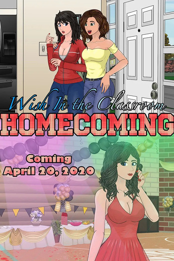 [Sapphire Foxx] :- Wish in the classroom - HOMECOMING cover