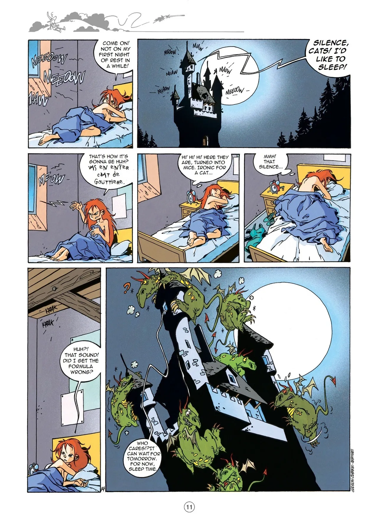 Mélusine #01 - Spells, 1995 page 11 full