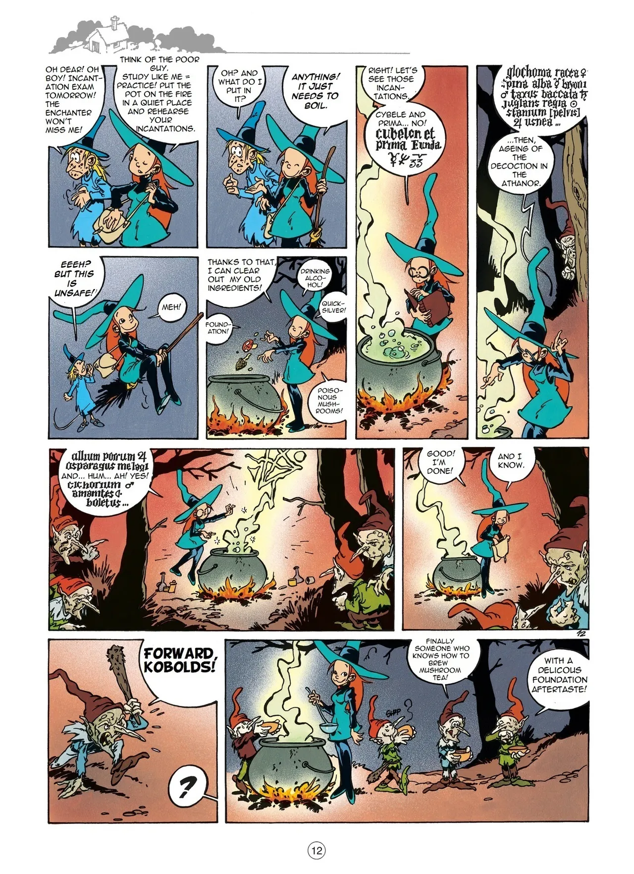 Mélusine #01 - Spells, 1995 page 12 full