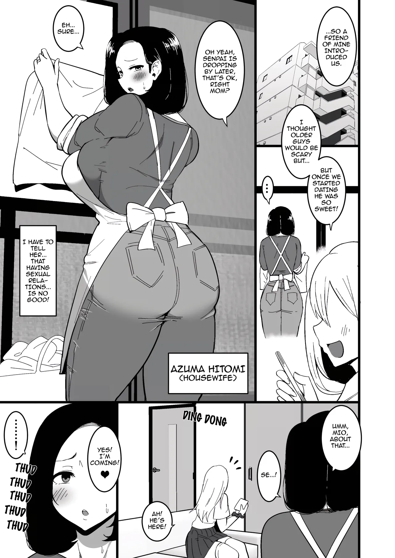 Musume no Kareshi ni Ochiru Okaa-san | A Mother Who Falls For Her Daughter's Boyfriend 2. page 5 full