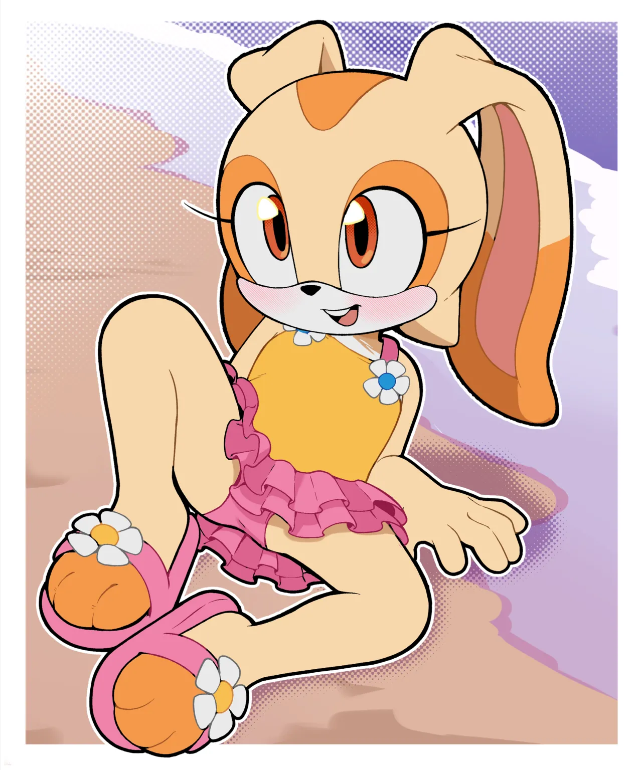 Cream Beach page 1 full