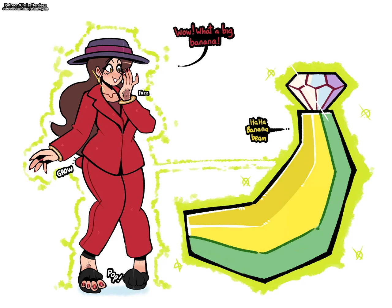 Pauline's Bananza! page 1 full