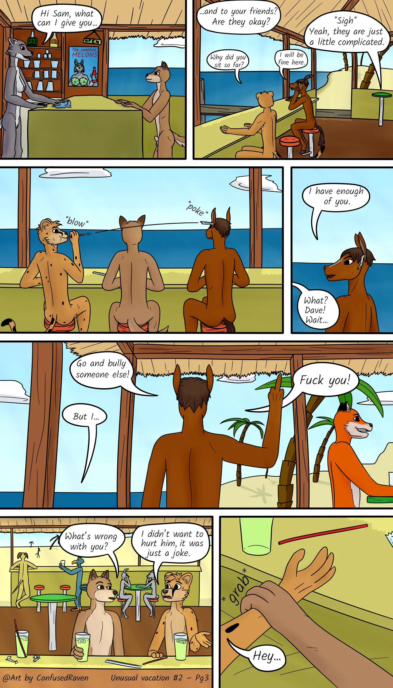 Unusual Vacation #2 - What are friends for page 3 full