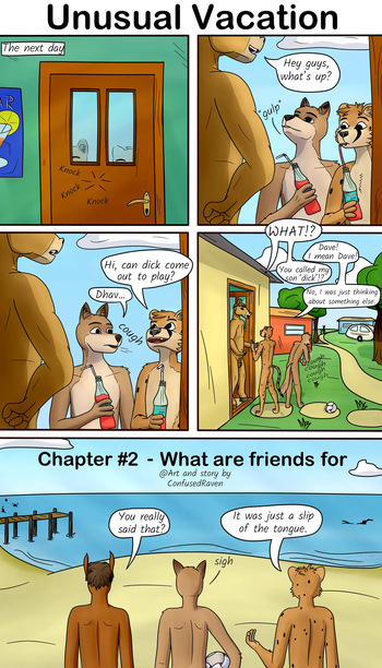 [ConfusedRaven] Unusual Vacation #2 - What are friends for cover
