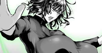 [わりゅう] フブキ無様敗北漫画 (ワンパンマン) cover