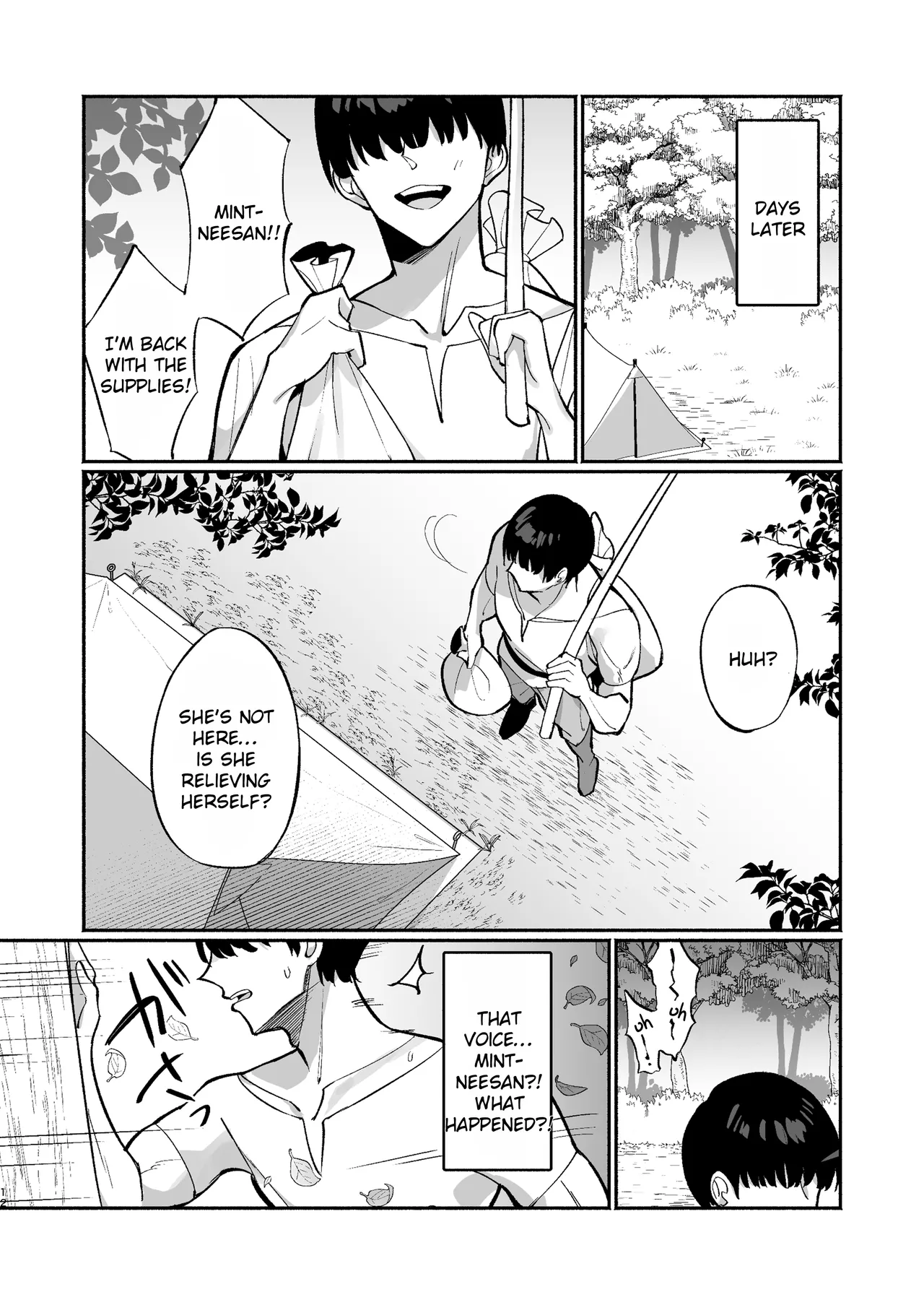 Mint-neesan wants to be lovey-dovey with Warrior-kun ~Seduced by the aggressive short-stack healer~ page 11 full