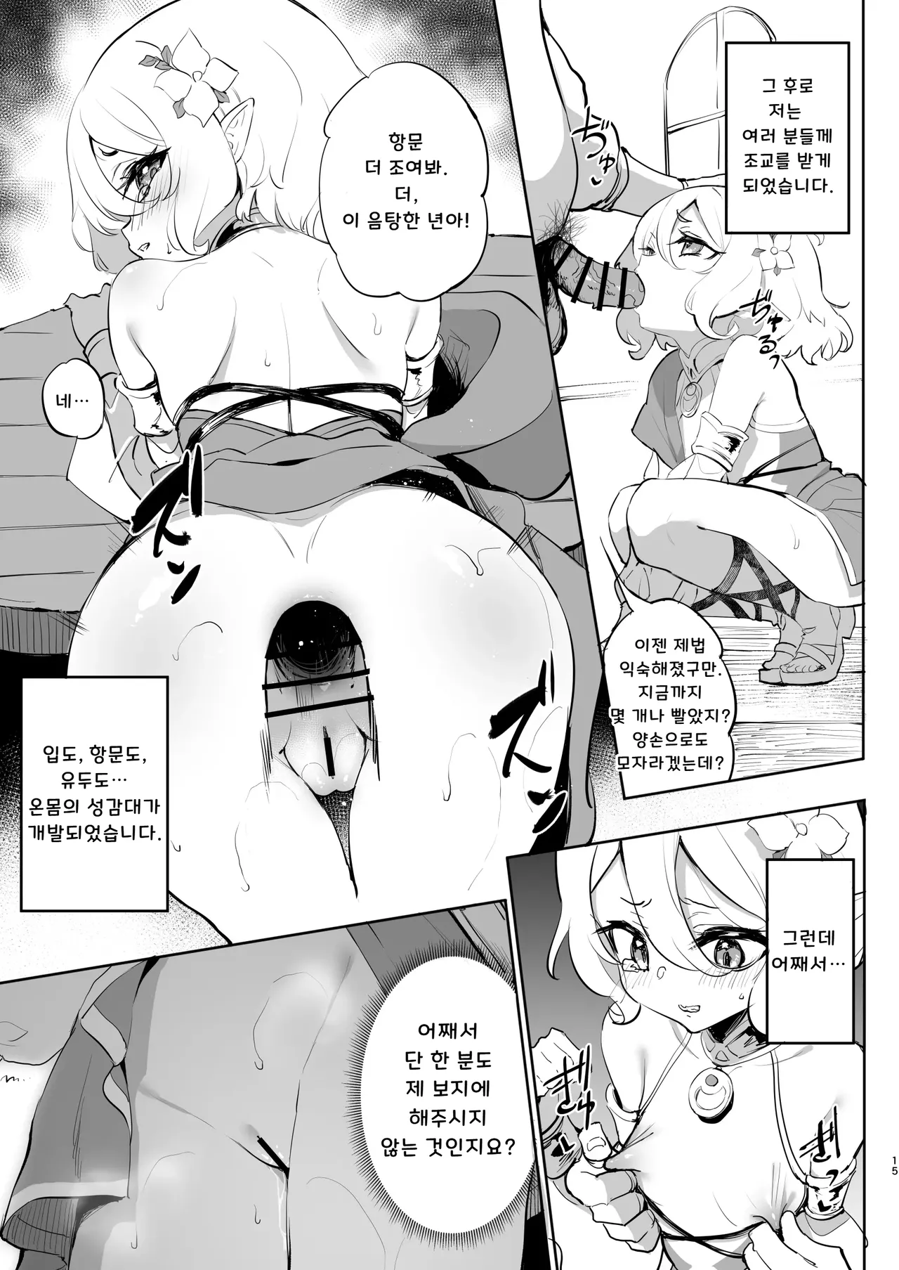 Kokkoro Choukyou NTR 2 | 콧코로 조교 NTR 2 page 12 full