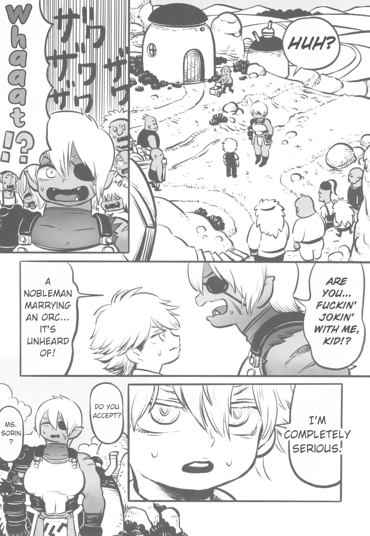 Orc no Senshi to Kizoku no Bocchan - The Orc Warrior and the Noble Boy page 12 full