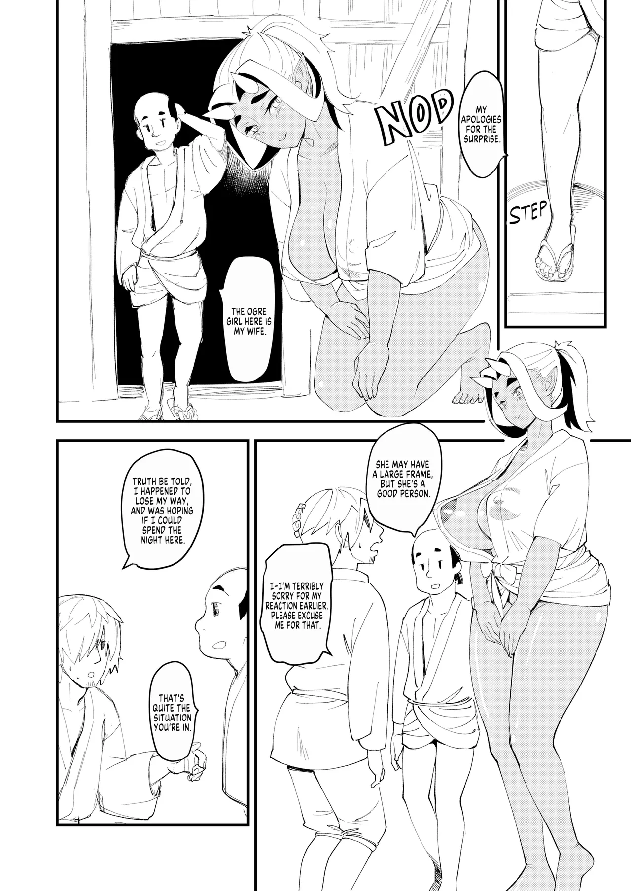The Ogre Girl and The Traveler page 3 full