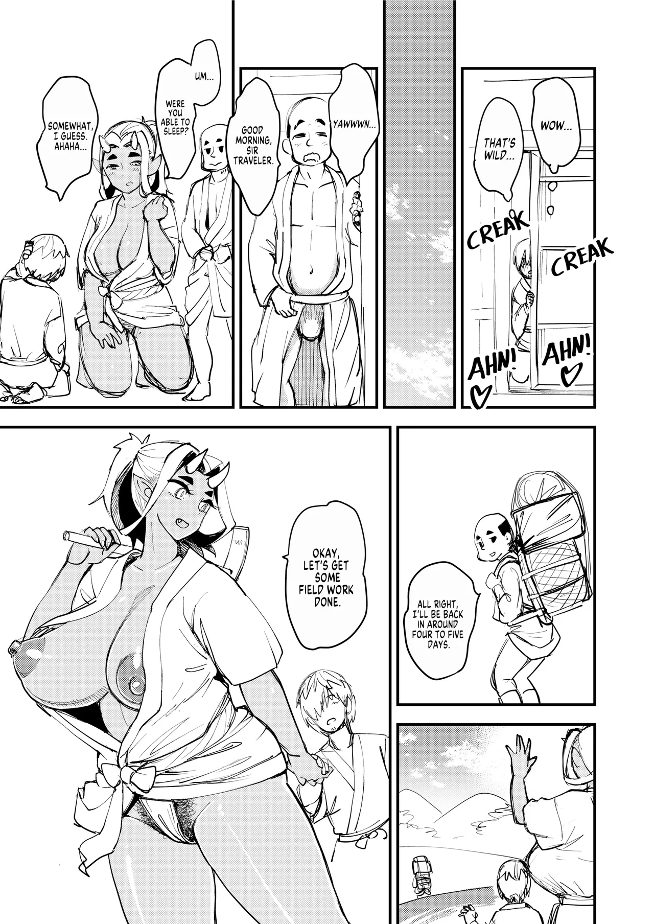 The Ogre Girl and The Traveler page 8 full