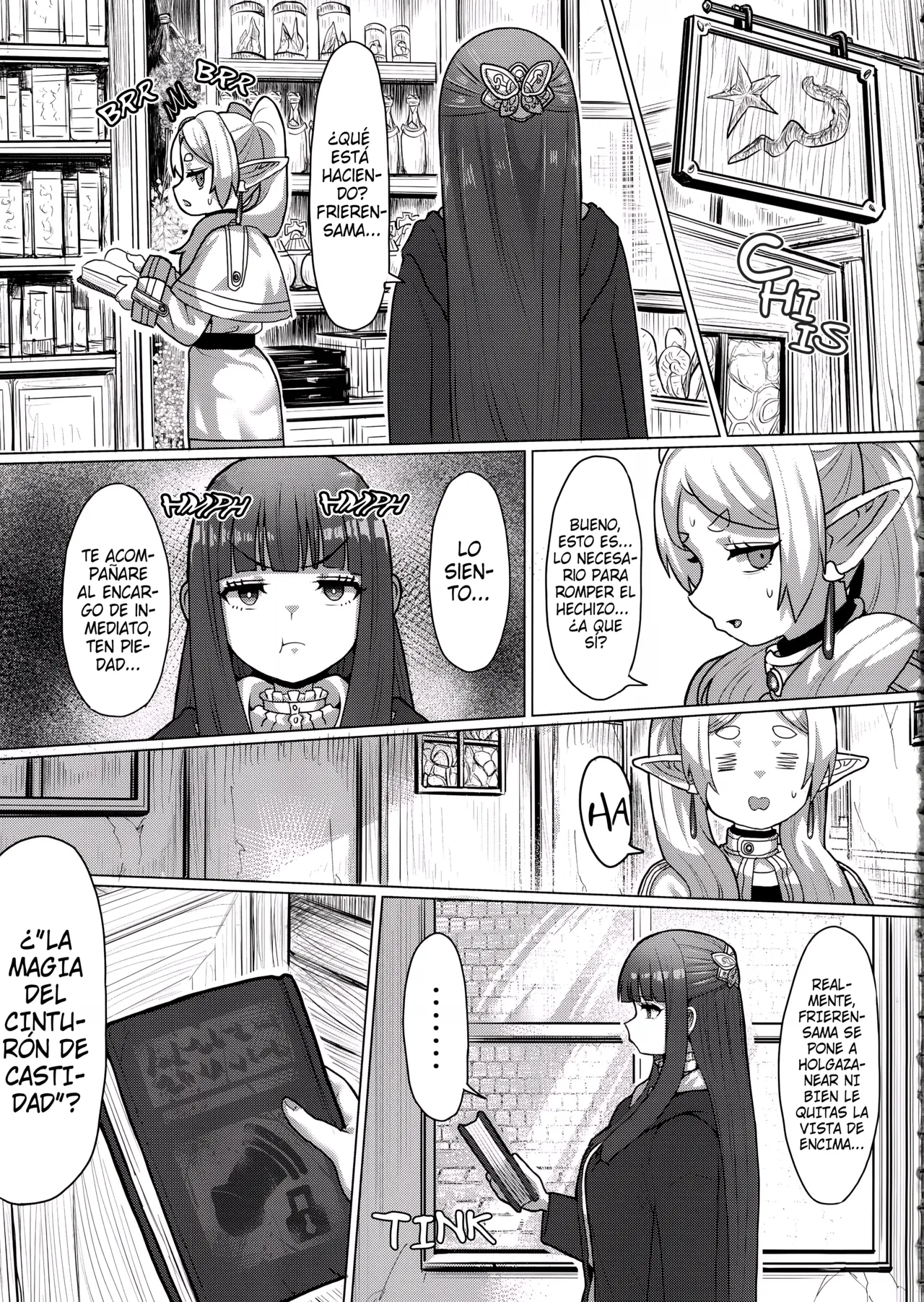 Frieren y la Magia de Hacer Brotar un Pene page 11 full