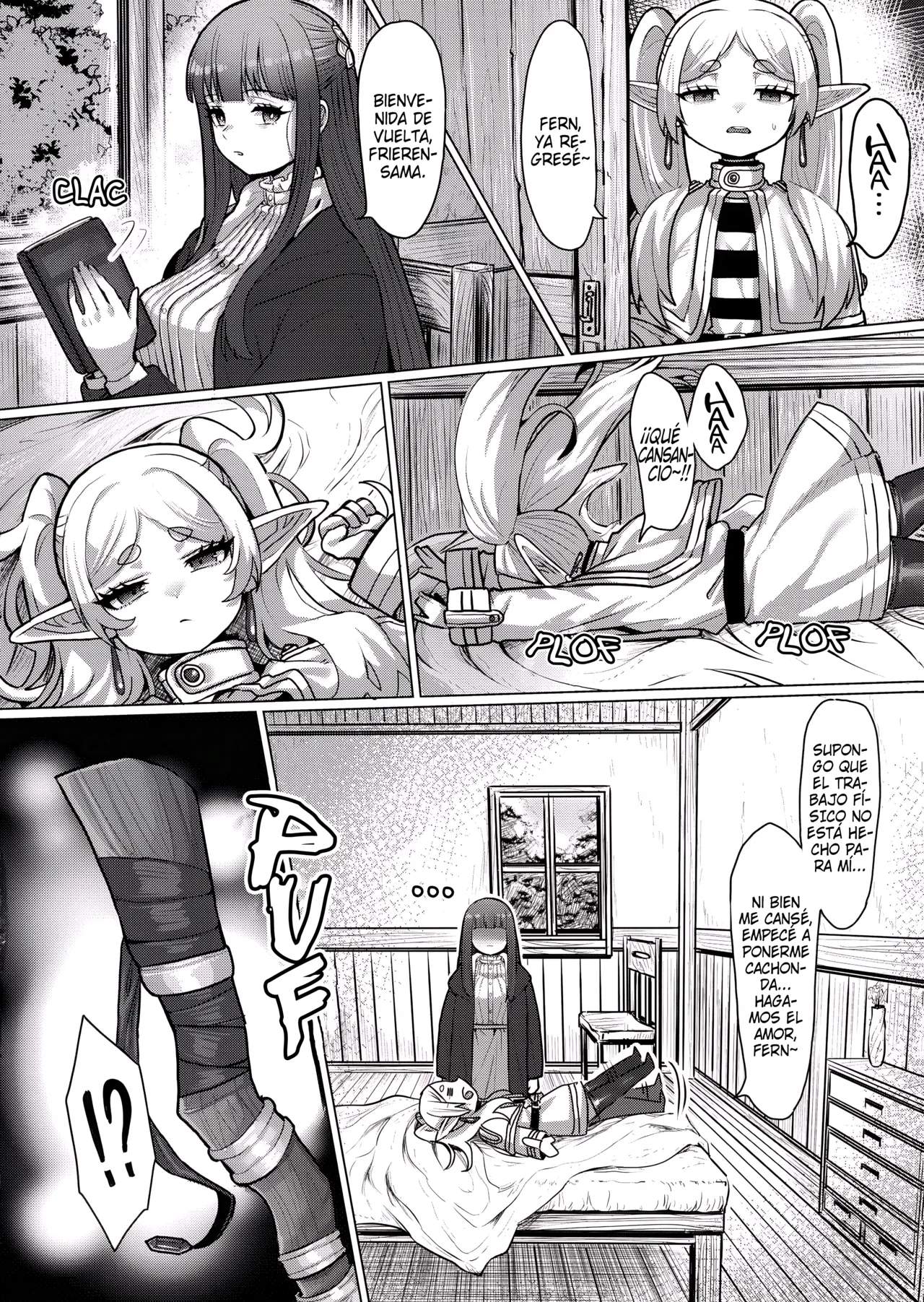 Frieren y la Magia de Hacer Brotar un Pene page 12 full