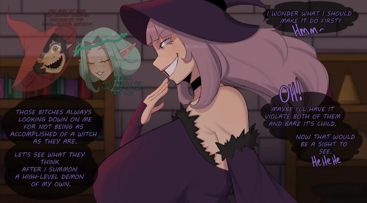 Summoning Demons is tricky business page 3 full