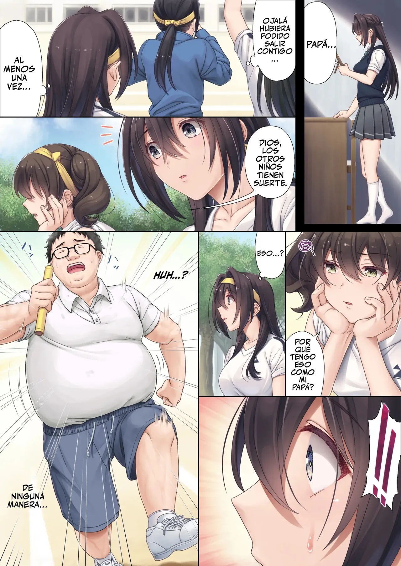 Musume no Class no Iinchou wa Papa ga Hoshii Rashii｜La Presidenta de Clase de Mi Hija Quiere un Papá page 5 full