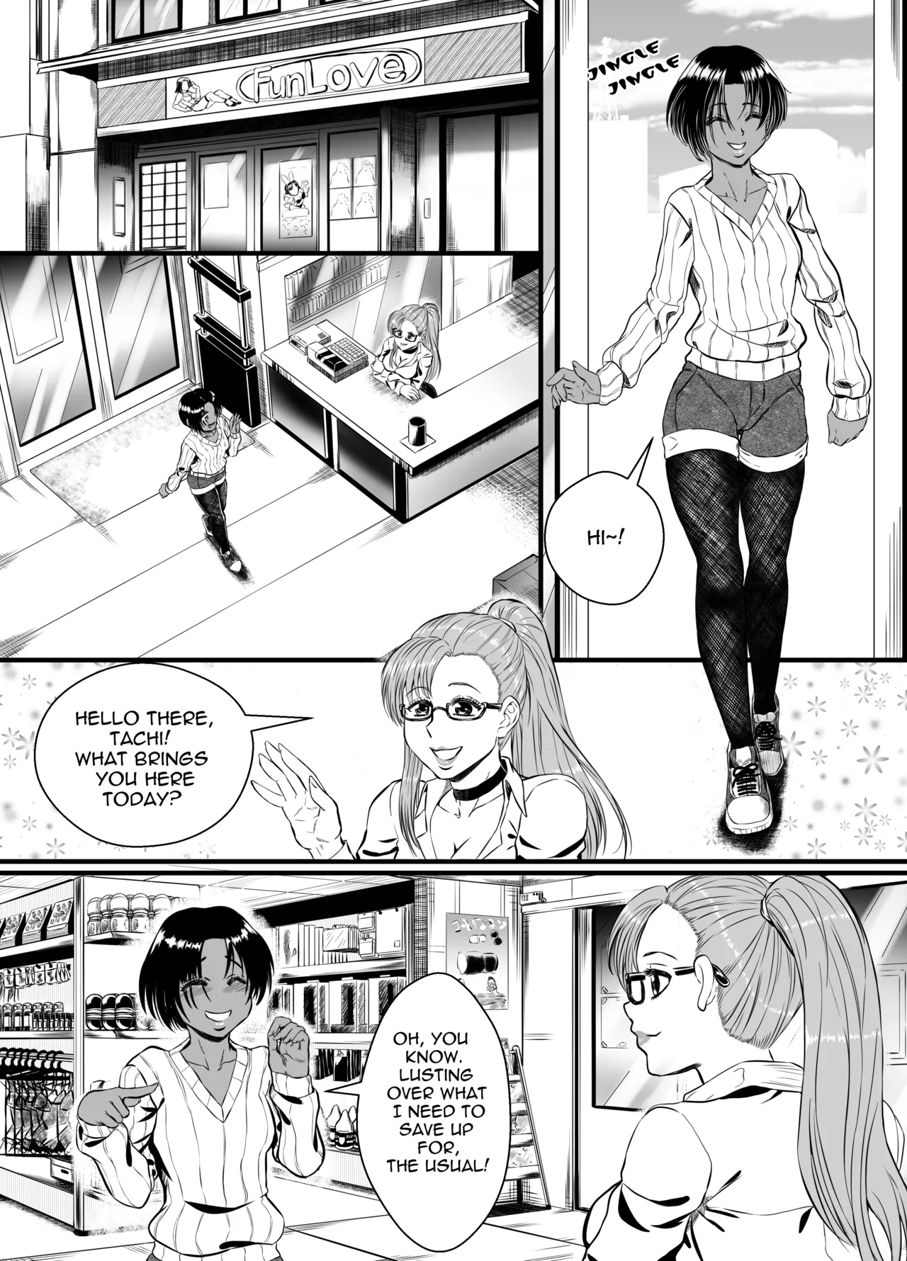 Nana to Kaoru: Tachi's Crucible 1-3 page 3 full
