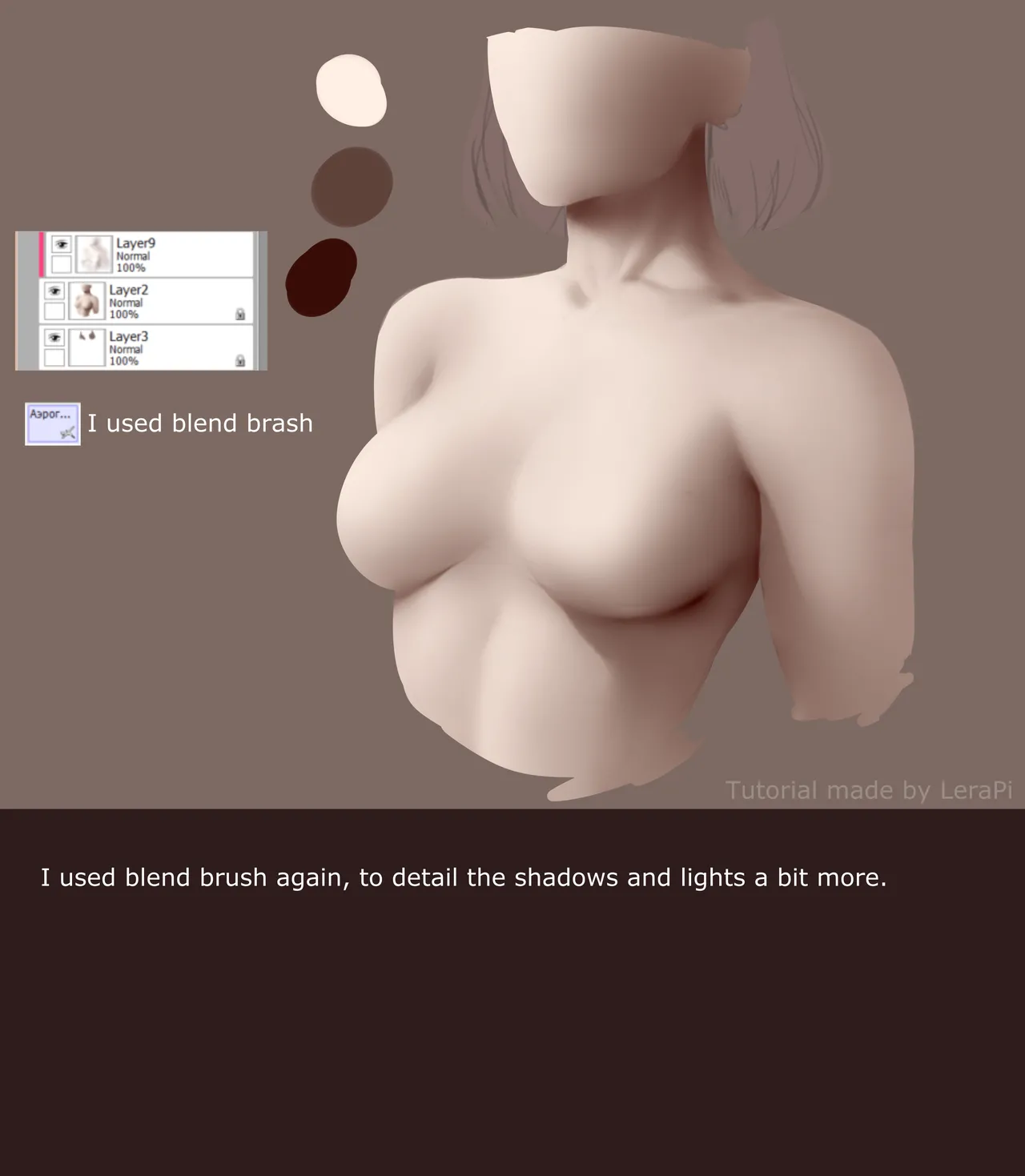 Aleriia_V  - how I shade chest part page 7 full