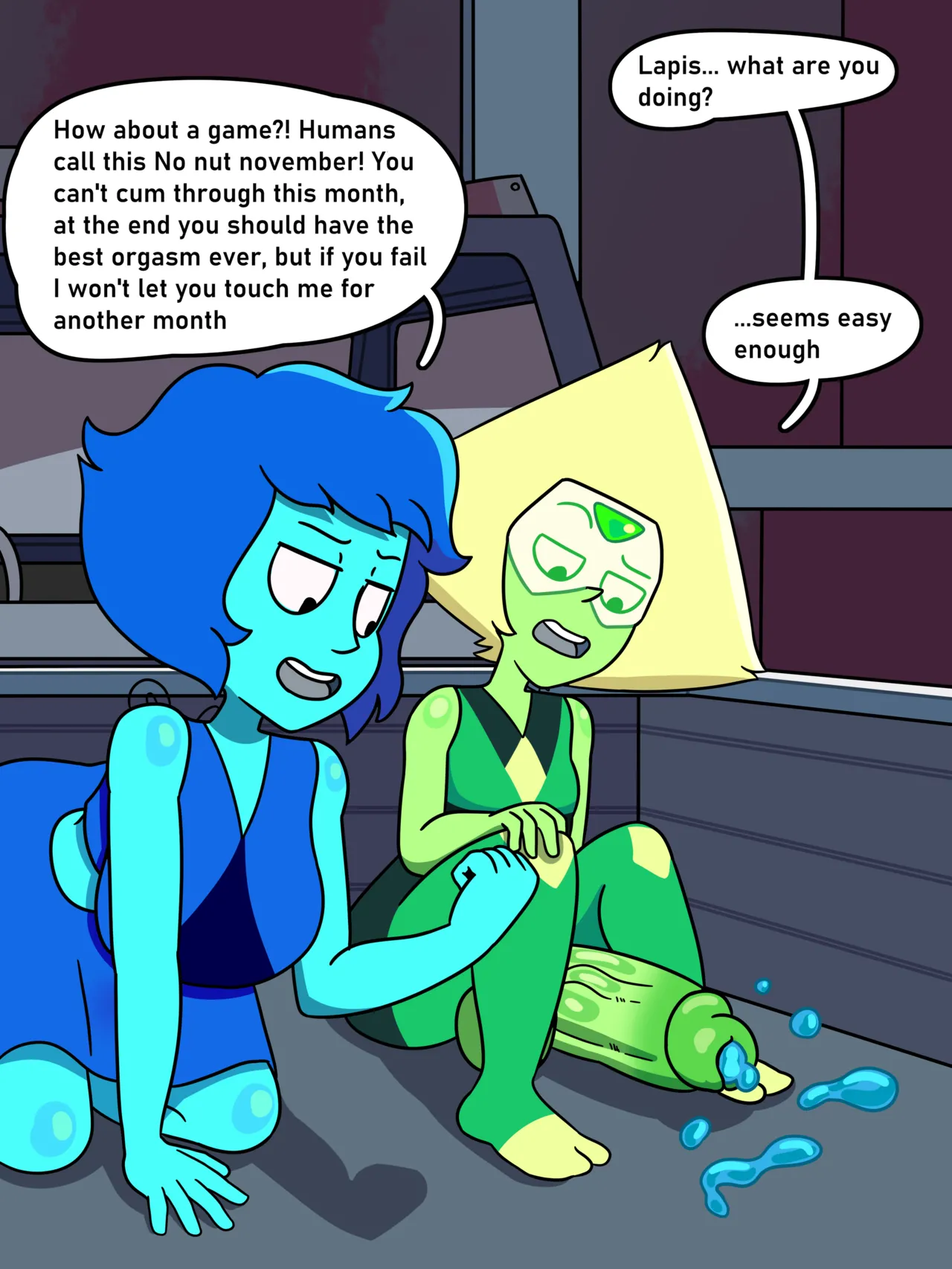 Peri's No Nut November page 1 full