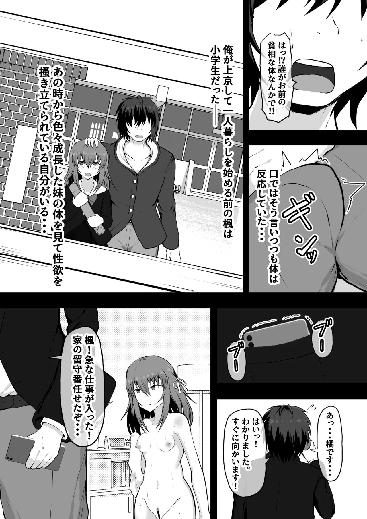 ニート妹×社畜兄 オナホ扱いしていた妹と純愛に至るまで page 11 full