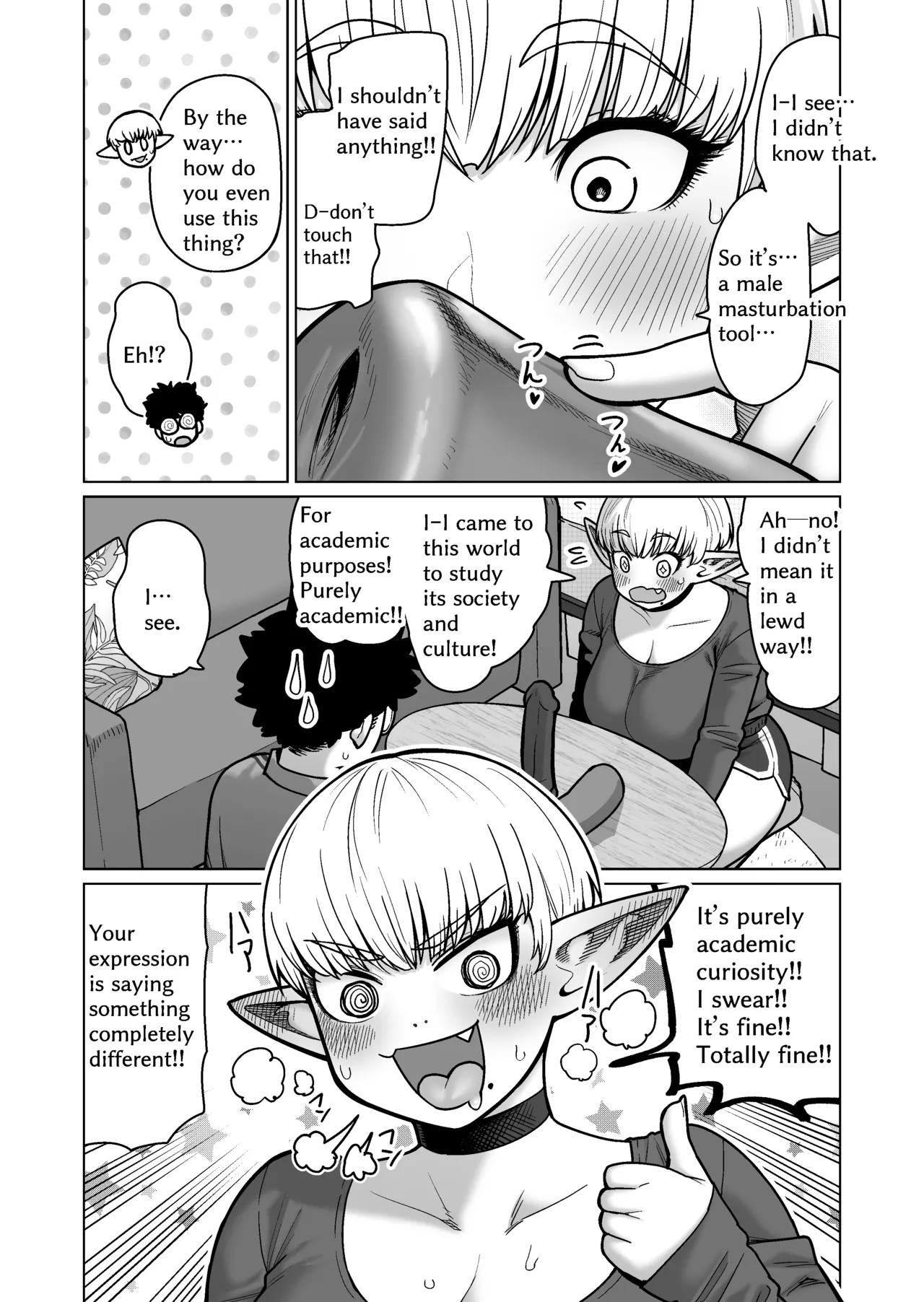 Otonari-san no Moto Sword Master Elf!! | The Neighbor: Former Swordmaster Elf!! page 11 full