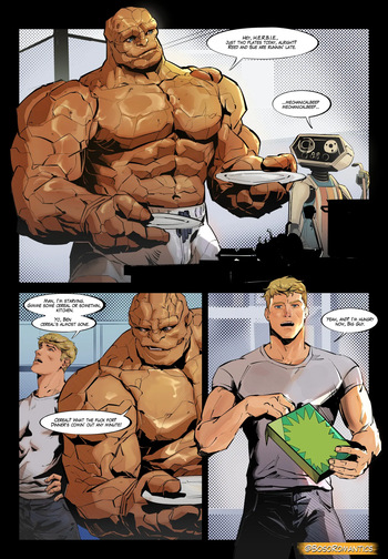 [BosoRomantics] Thing x Human Torch cover