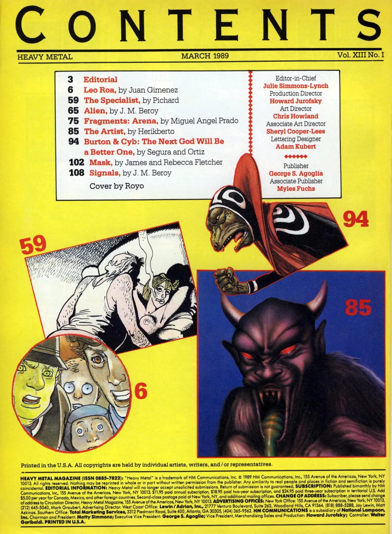 Heavy Metal vol.13 page 4 full