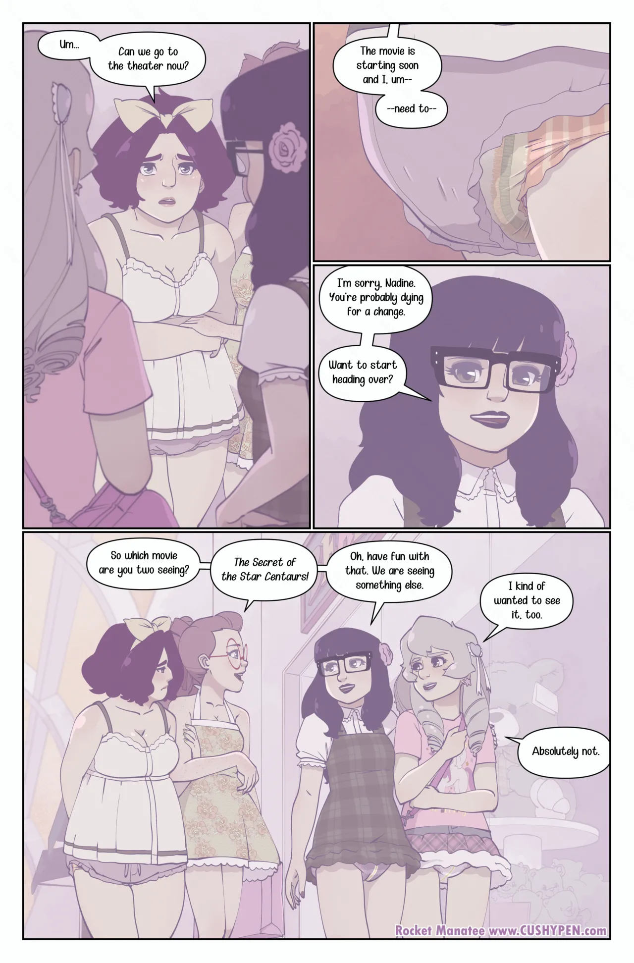 Rocket Manatee - Lilacs & Roses page 11 full