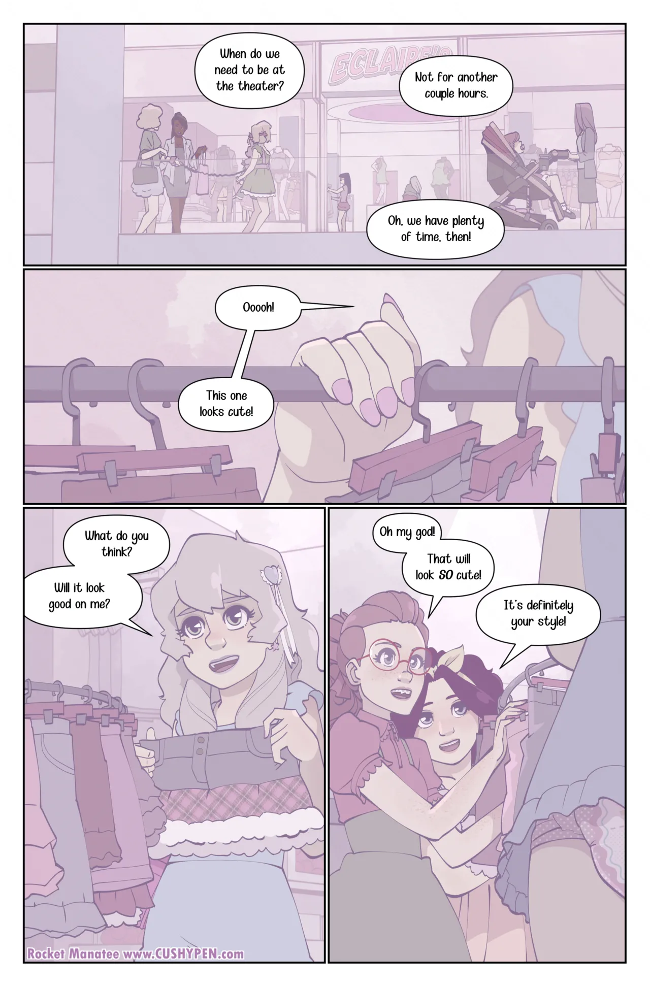 Rocket Manatee - Lilacs & Roses page 2 full