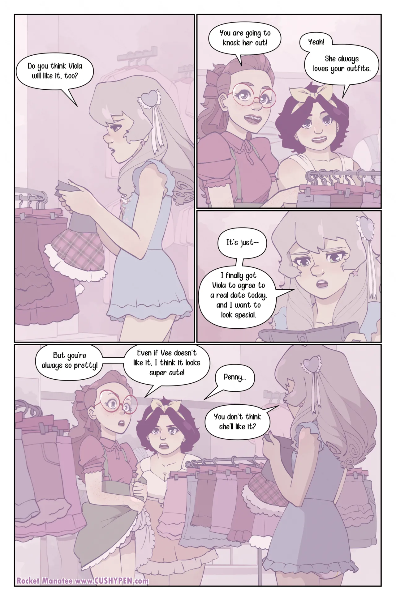 Rocket Manatee - Lilacs & Roses page 3 full