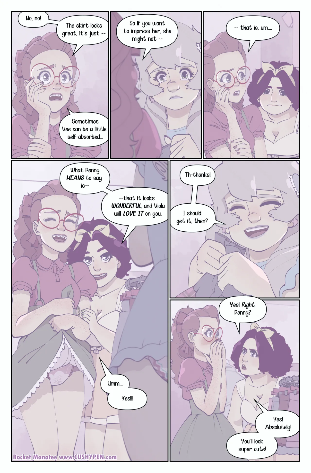 Rocket Manatee - Lilacs & Roses page 4 full