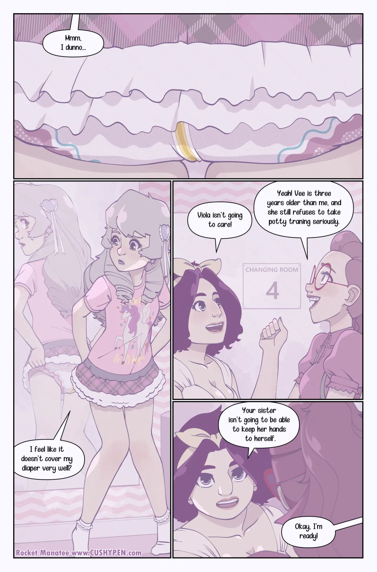 Rocket Manatee - Lilacs & Roses page 5 full